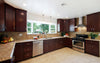 Beech Espresso (kitchen cabinet) Beech Espresso (kitchen cabinet)- granite top and metallic handles