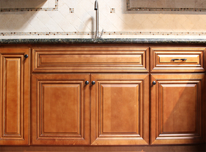 Image Title Coffee Glaze (kitchen cabinet)