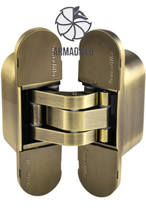 Image Title Brushed Gold Hidden Hinges For Interior Doors (INNOARMAD_HD)