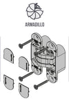 Hidden Hinges For Interior Doors (INNOARMAD_HD) Layout Hidden Hinges For Interior Doors (INNOARMAD_HD)