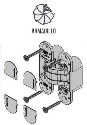 Image Title Layout Hidden Hinges For Interior Doors (INNOARMAD_HD)