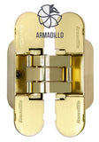 Hidden Hinges For Interior Doors (INNOARMAD_HD) Shiny Gold Hidden Hinges For Interior Doors (INNOARMAD_HD)