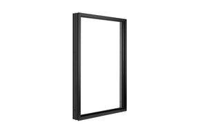 Image Title Black Metallic Picture Windows