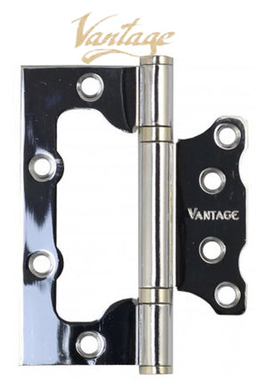 Image Title Shiny chrome - Butterfly Hinges For Interior Doors (INNOVAN_BF)