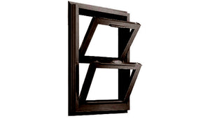 Image Title Double Hung Windows - color Bronze
