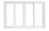 Patio Sliding Doors White Vinyl Double Patio Sliding Doors
