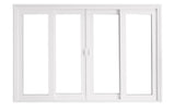 Patio Sliding Doors White Vinyl Double Patio Sliding Doors