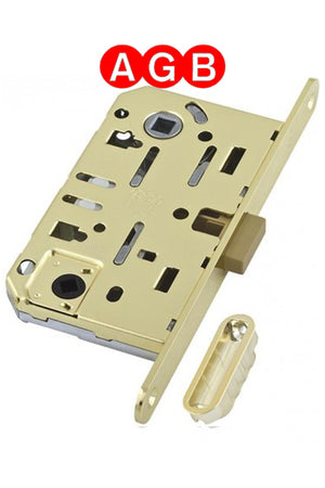 Image Title AGB gold magnet locks (Italy). The magnet locks vs regular locks: magnet locks' life time is 2 times longer, silently closes, new innovative technology, and doesn't hit the door frame.