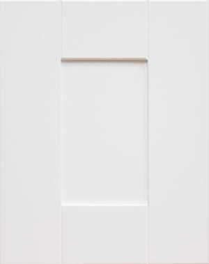 Image Title White Shaker (kitchen cabinet)