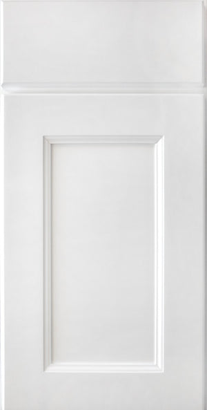 Image Title CRS Frosty White Solid Wood Styles Kitchen Cabinets