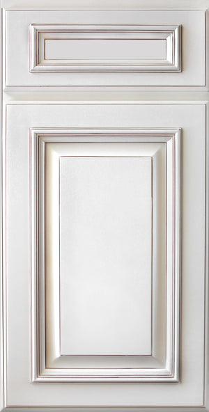 Image Title CRS Antic White Solid Wood Styles Kitchen Cabinets
