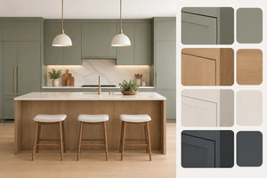 Kitchen Cabinet Finishes That Look Built-In