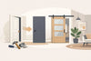 How to Modernize Interior Doors in Any Room