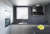 Kitchen concept by natural quartz - GRANITE COLLECTIO / QM9010 PEARL BLUE