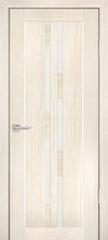 Ash white finish wit white glass - PS33ASW Sofia Cavinato modern interior doors